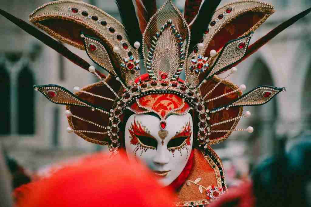 Carnevale veneziano Maschera del carnevale veneziano